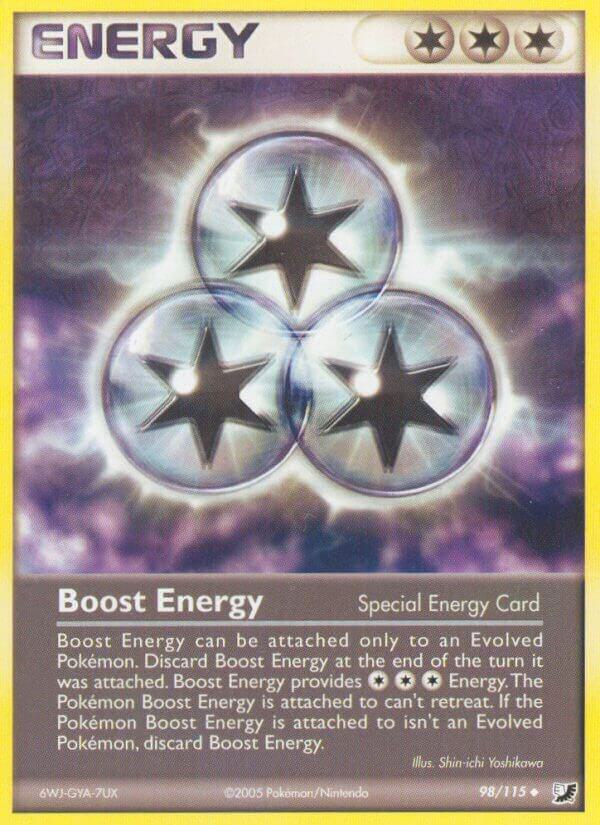 Boost Energy 98/115 card from Unseen Forces