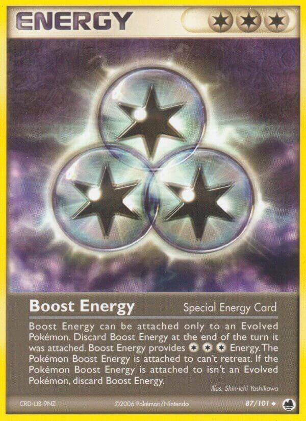 Boost Energy 87/101 card from Dragon Frontiers