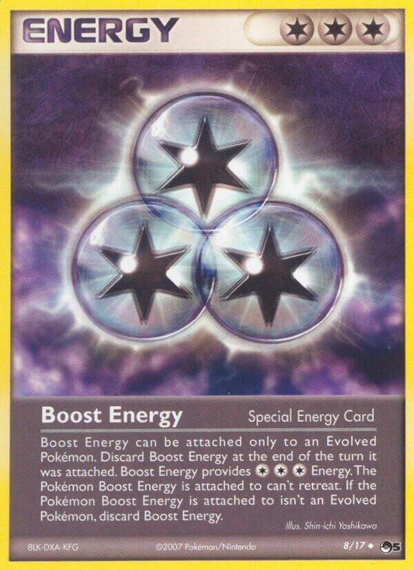 Boost Energy 008/017 card from POP Series 5