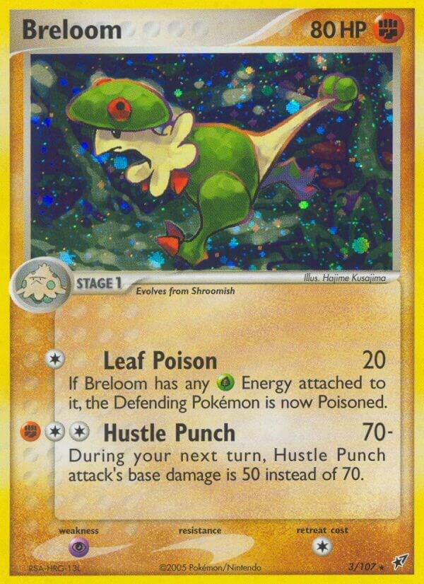 Breloom 3/107 card from Deoxys