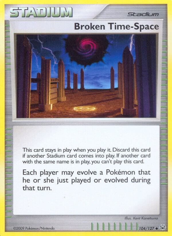 Broken Time-Space 104/127 card from Platinum