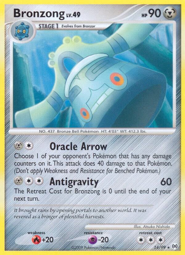 Bronzong (14) 14/99 card from Arceus