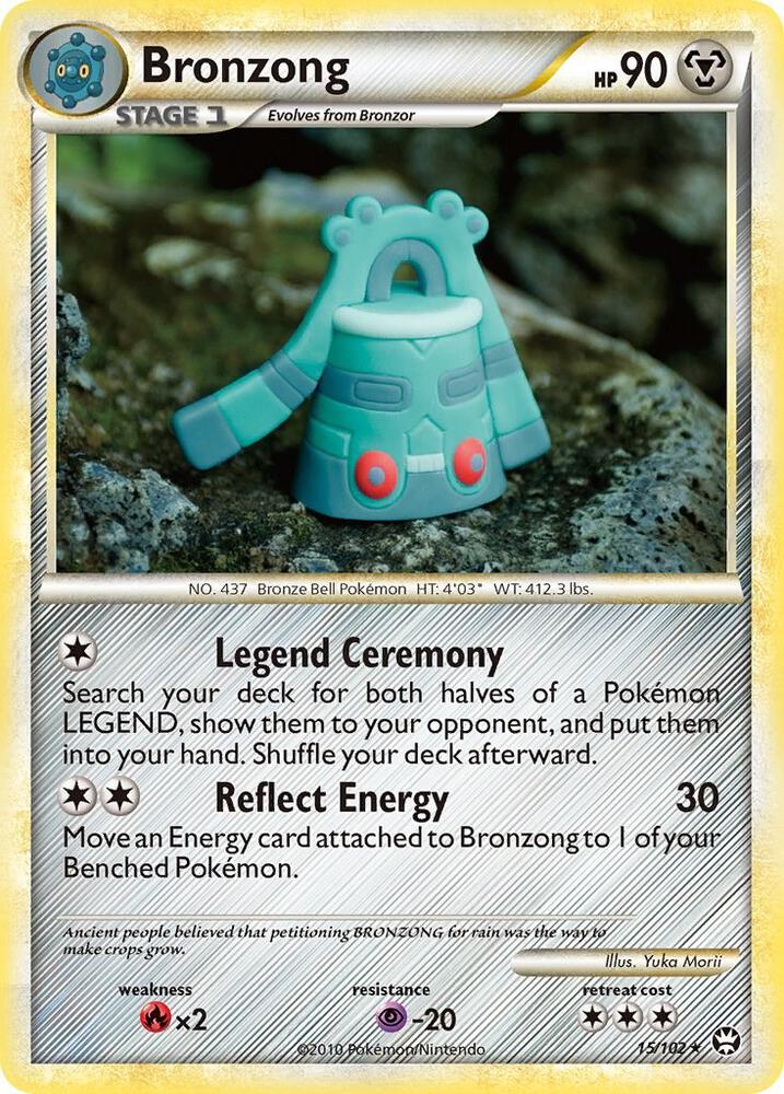 Bronzong 15/102 card from Triumphant