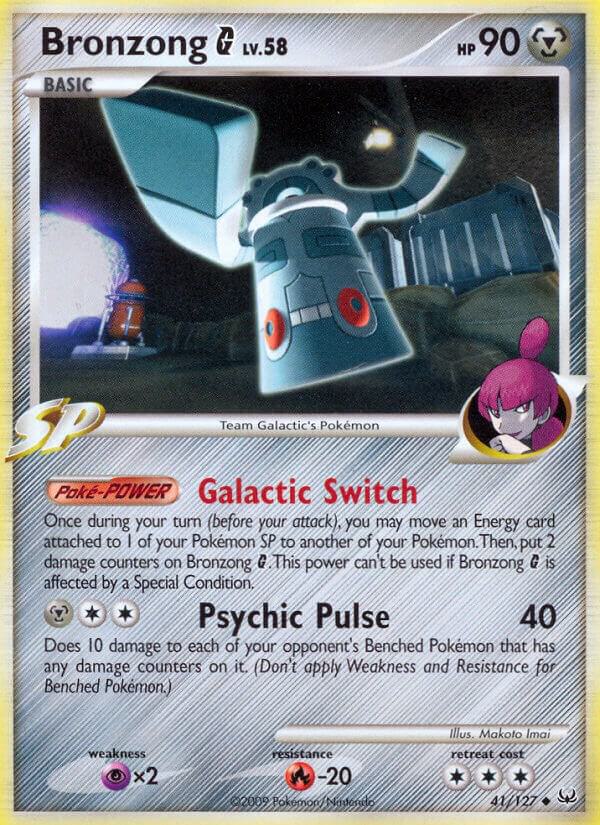 Bronzong G 41/127 card from Platinum