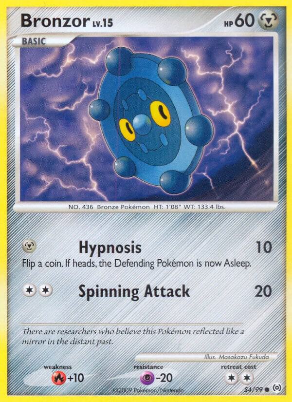 Bronzor (54) 54/99 card from Arceus