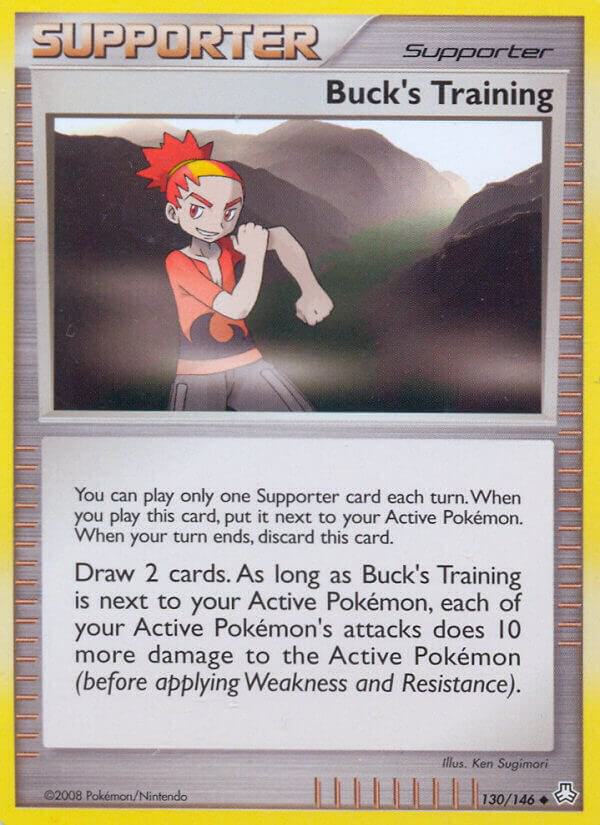 Buck's Training 130/146 card from Legends Awakened
