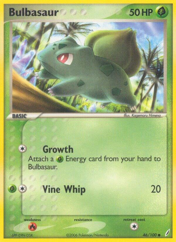 Bulbasaur - 046/100 46/100 card from Crystal Guardians