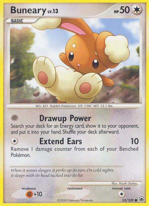Buneary 53/100 card from Majestic Dawn