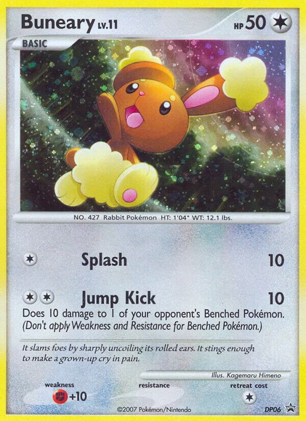 Buneary DP06 card from Diamond and Pearl Promos