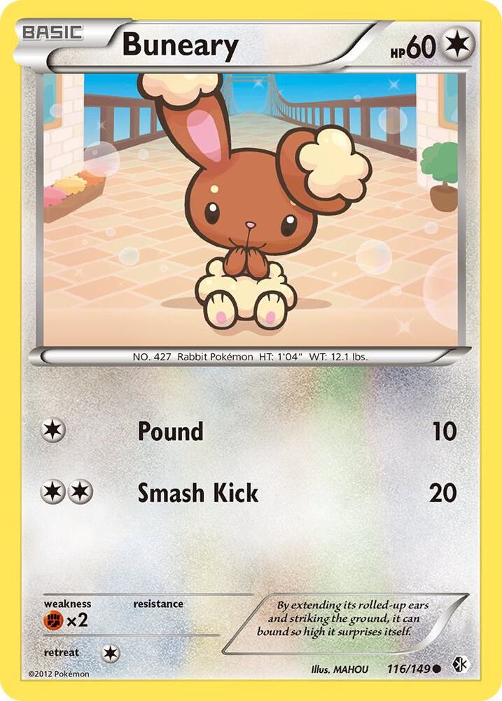 Buneary 116/149 card from Boundaries Crossed