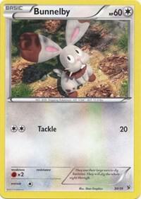 Bunnelby 30/39 card from Kalos Starter Set