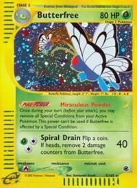 Butterfree (5) 005/165 card from Expedition