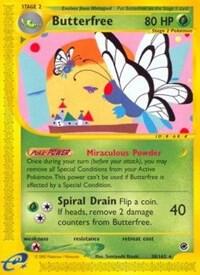 Butterfree (38) 038/165 card from Expedition