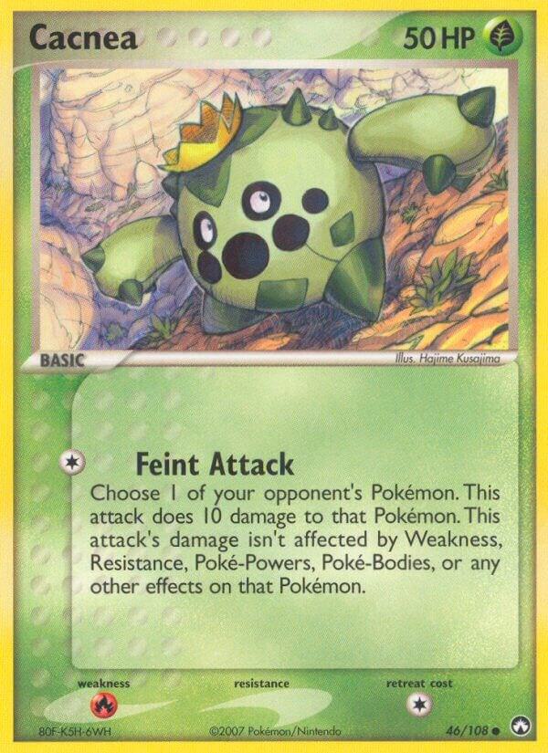 Cacnea 46/108 card from Power Keepers