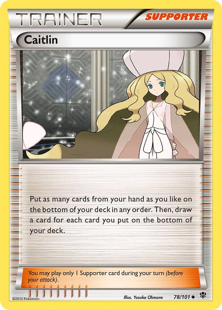 Caitlin 78/101 card from Plasma Blast