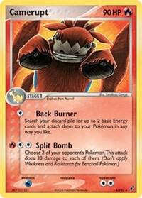 Camerupt - 4/107 (EX Deoxys) 004/107 card from Deck Exclusives