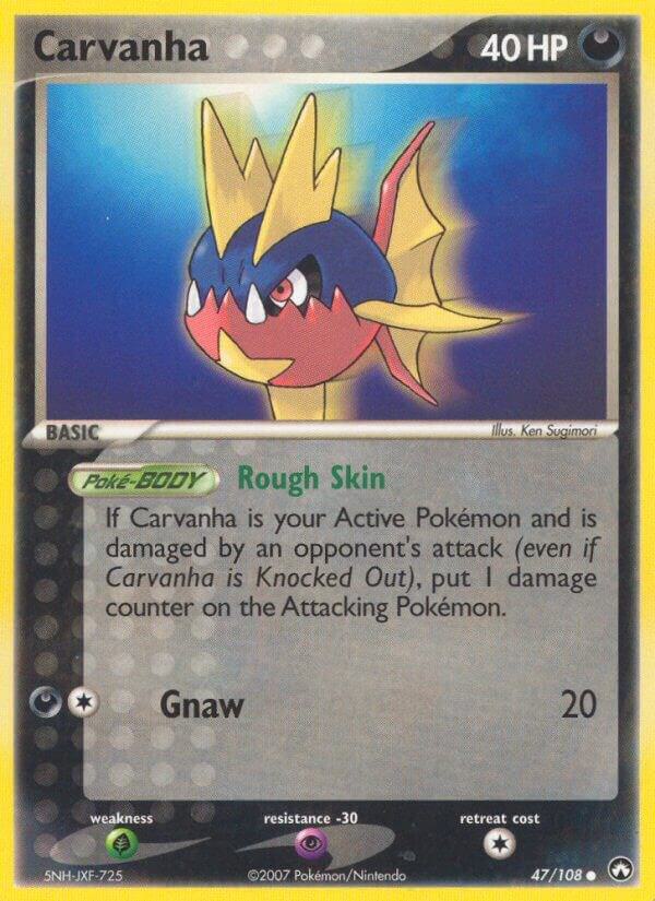 Carvanha 47/108 card from Power Keepers