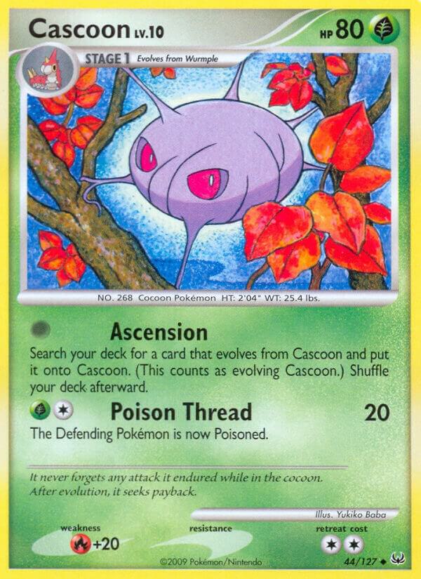 Cascoon 44/127 card from Platinum