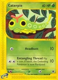 Caterpie 096/165 card from Expedition