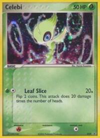 Celebi (EX Collector's Carry Tin) 029 card from Nintendo Promos