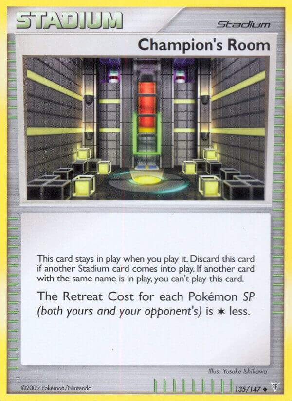 Champion's Room 135 card from Supreme Victors