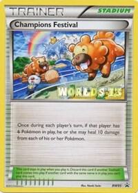 Champions Festival (Worlds 13) BW95 card from Black and White Promos
