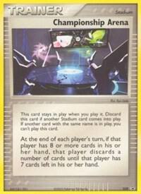 Championship Arena (2005 World Championships) 028 card from Nintendo Promos
