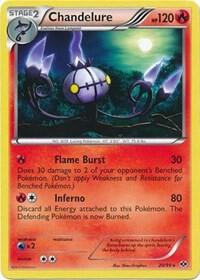 Chandelure - 20/99 020/099 card from Deck Exclusives