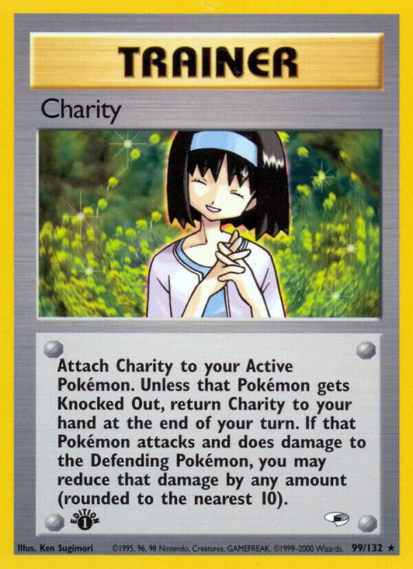 Charity 099/132 card from Gym Heroes