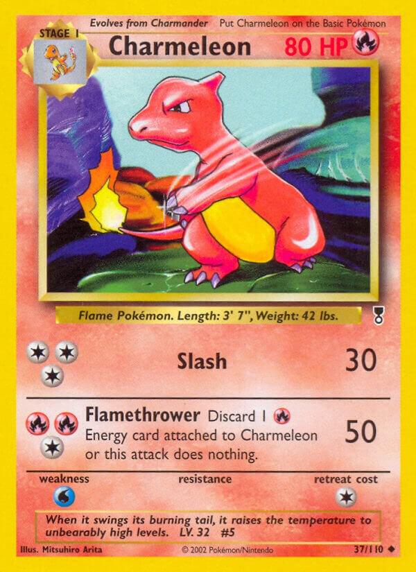 Charmeleon 037/110 card from Legendary Collection
