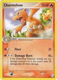 Charmeleon 3/12 card from EX Trainer Kit 2: Plusle & Minun