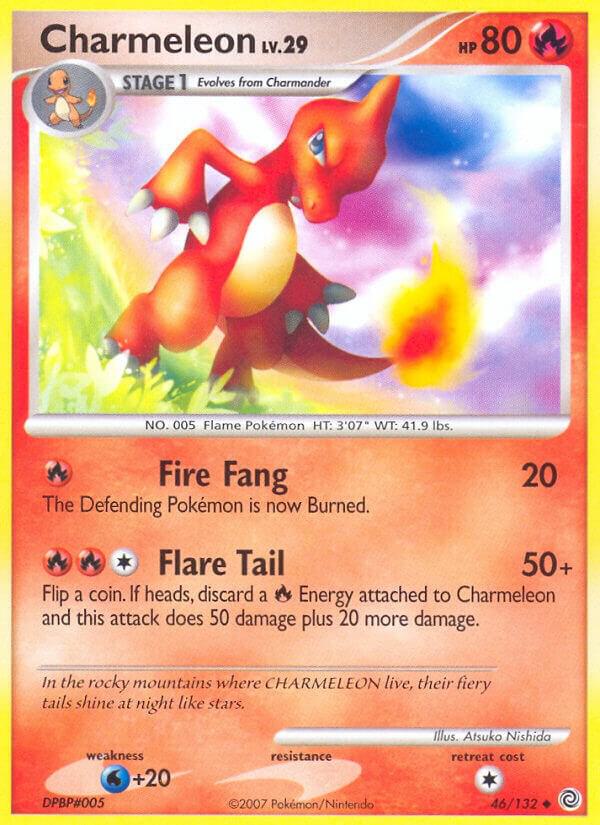 Charmeleon 46/132 card from Secret Wonders