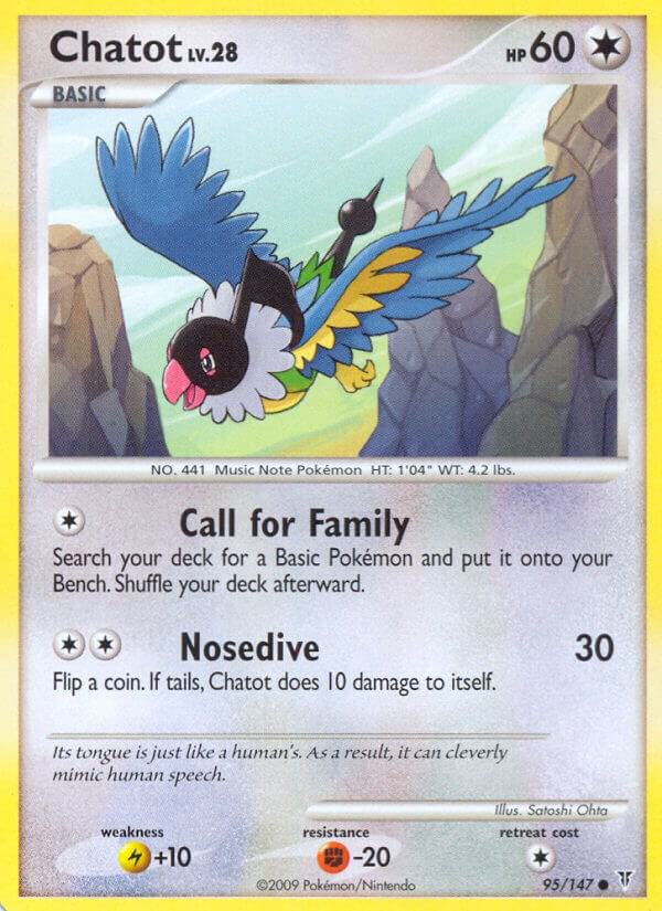 Chatot 95 card from Supreme Victors