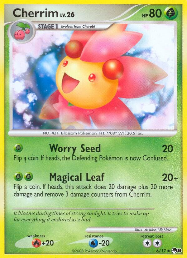 Cherrim 006/017 card from POP Series 8