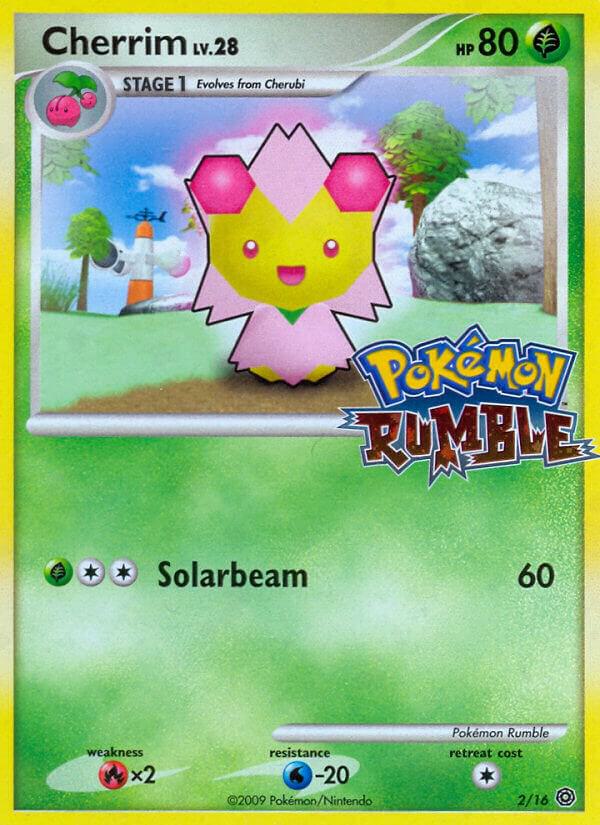 Cherrim 2 card from Rumble