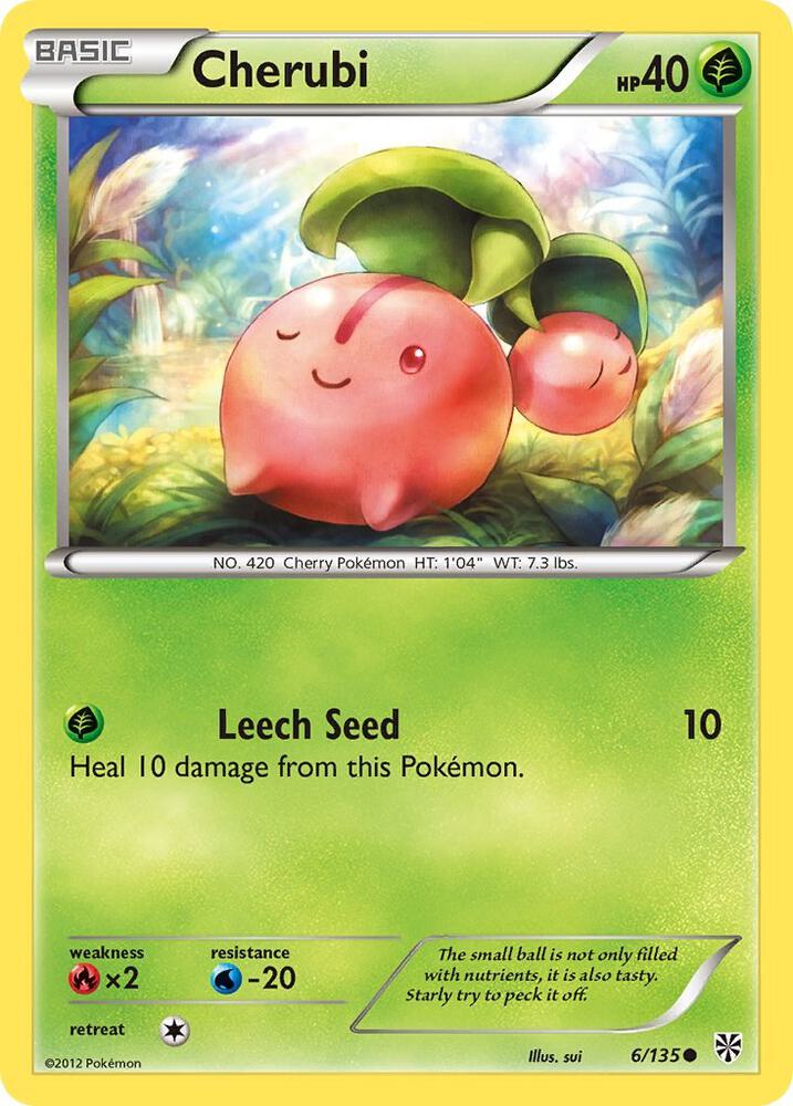 Cherubi 6/135 card from Plasma Storm