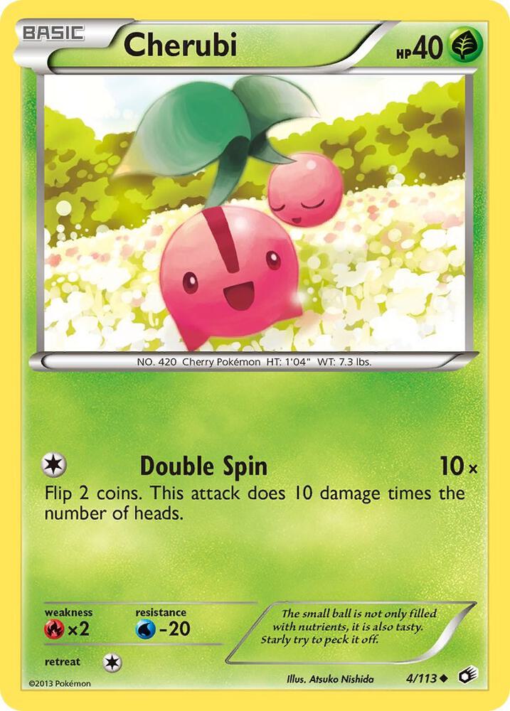 Cherubi 4/113 card from Legendary Treasures