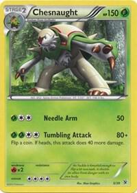 Chesnaught 5/39 card from Kalos Starter Set