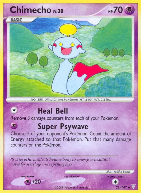 Chimecho 21 card from Supreme Victors