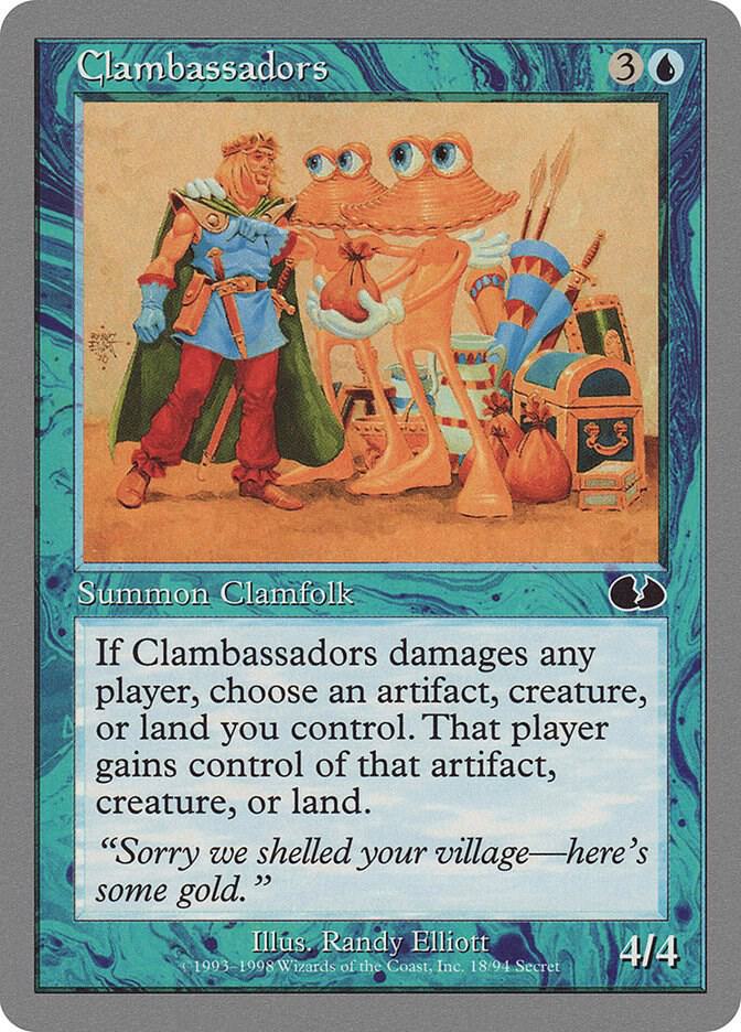Clambassadors 18 card from Unglued