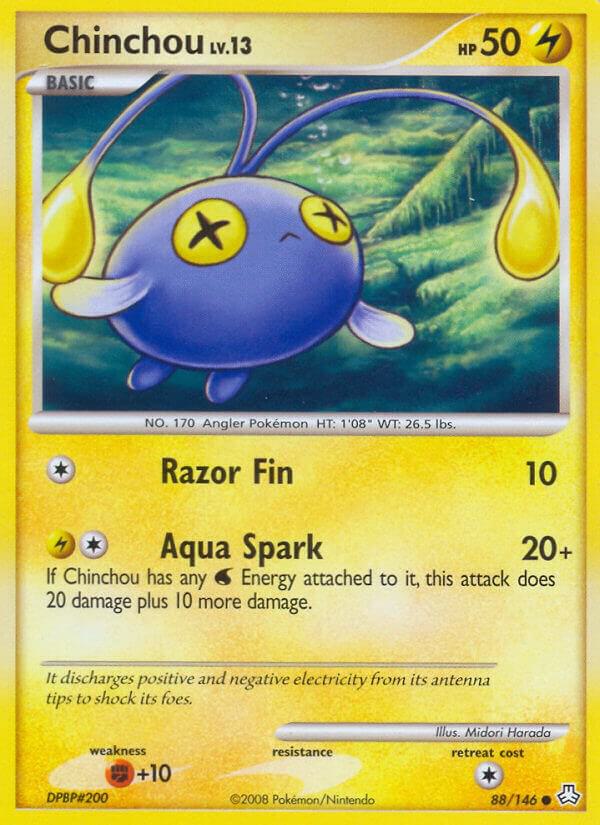 Chinchou (88) 88/146 card from Legends Awakened
