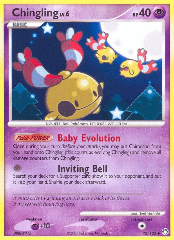 Chingling 42/123 card from Mysterious Treasures
