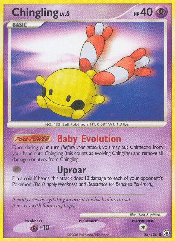 Chingling 58/100 card from Majestic Dawn