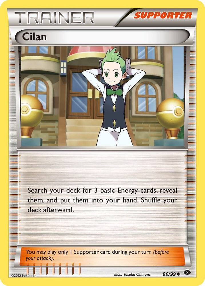 Cilan 86/99 card from Next Destinies