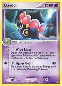 Claydol 38/110 card from Holon Phantoms