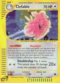 Clefable (7) 007/165 card from Expedition