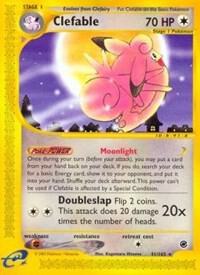 Clefable (41) 041/165 card from Expedition