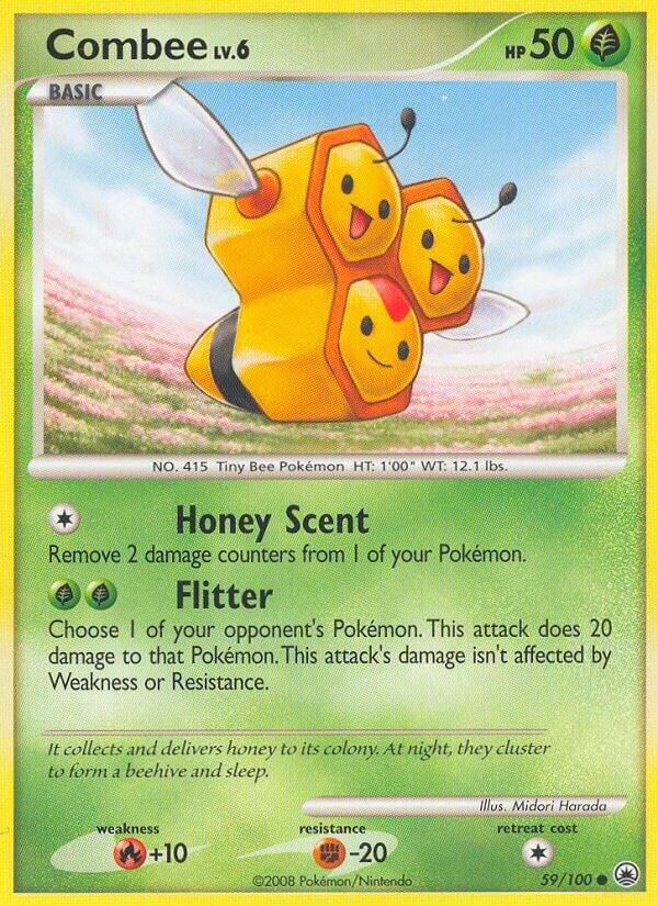 Combee 59/100 card from Majestic Dawn