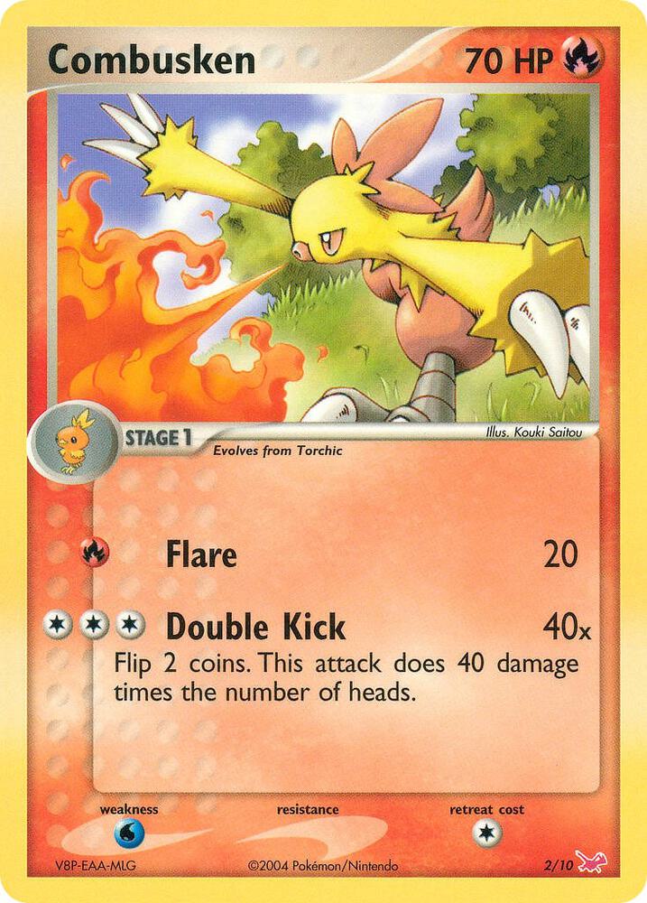 Combusken 2/10 card from EX Trainer Kit 1: Latias & Latios