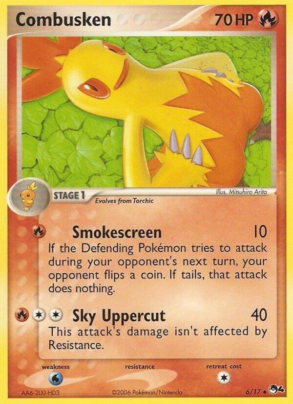 Combusken 006/017 card from POP Series 4